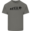 Muay Thai Evolution Contact Martial Arts MMA Mens Cotton T-Shirt Tee Top Charcoal