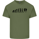 Muay Thai Evolution Contact Martial Arts MMA Mens Cotton T-Shirt Tee Top Military Green