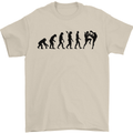 Muay Thai Evolution Contact Martial Arts MMA Mens T-Shirt 100% Cotton Sand
