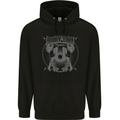 Muay Thai Fighters Martial Arts MMA Childrens Kids Hoodie Black