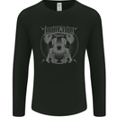Muay Thai Fighters Martial Arts MMA Mens Long Sleeve T-Shirt Black