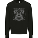 Muay Thai Fighters Martial Arts MMA Mens Sweatshirt Jumper Black