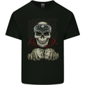 Muay Thai Kickboxing Skull Fighter MMA Boxing Kids T-Shirt Childrens Black