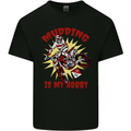 Mudding Hobby Motocross Dirt Bike MotoX Kids T-Shirt Childrens Black