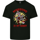Mudding Hobby Motocross Dirt Bike MotoX Mens Cotton T-Shirt Tee Top Black