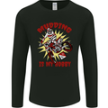 Mudding Hobby Motocross Dirt Bike MotoX Mens Long Sleeve T-Shirt Black