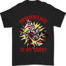 Mudding Hobby Motocross Dirt Bike MotoX Mens T-Shirt 100% Cotton Black