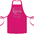 Mum and a Nurse Funny Mothers Day Gift Cotton Apron 100% Organic Pink