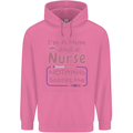 Mum and a Nurse Funny Mothers Day Gift Mens 80% Cotton Hoodie Azelea