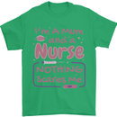 Mum and a Nurse Funny Mothers Day Gift Mens T-Shirt 100% Cotton Irish Green