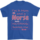Mum and a Nurse Funny Mothers Day Gift Mens T-Shirt 100% Cotton Royal Blue