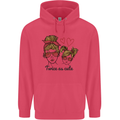 Mummy & Daughter Twice as Cute Mommy Childrens Kids Hoodie Heliconia