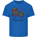 Mummy & Daughter Twice as Cute Mommy Kids T-Shirt Childrens Royal Blue