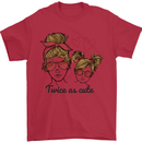 Mummy & Daughter Twice as Cute Mommy Mens T-Shirt 100% Cotton Red