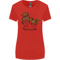 Mummy & Daughter Twice as Cute Mommy Womens Wider Cut T-Shirt Red
