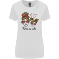 Mummy & Daughter Twice as Cute Mommy Womens Wider Cut T-Shirt White