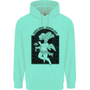 Mushrooms Earth Made Heaven Sent Fungi Childrens Kids Hoodie Peppermint