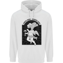 Mushrooms Earth Made Heaven Sent Fungi Childrens Kids Hoodie White