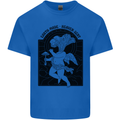 Mushrooms Earth Made Heaven Sent Fungi Kids T-Shirt Childrens Royal Blue