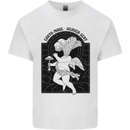 Mushrooms Earth Made Heaven Sent Fungi Kids T-Shirt Childrens White