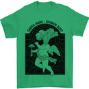 Mushrooms Earth Made Heaven Sent Fungi Mens T-Shirt 100% Cotton Irish Green