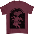Mushrooms Earth Made Heaven Sent Fungi Mens T-Shirt 100% Cotton Maroon