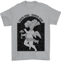 Mushrooms Earth Made Heaven Sent Fungi Mens T-Shirt 100% Cotton Sports Grey