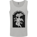 Mushrooms Earth Made Heaven Sent Fungi Mens Vest Tank Top Sports Grey