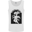 Mushrooms Earth Made Heaven Sent Fungi Mens Vest Tank Top White