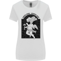 Mushrooms Earth Made Heaven Sent Fungi Womens Wider Cut T-Shirt White