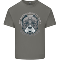 My American Bully is My Bodyguard Dog Kids T-Shirt Childrens Charcoal