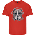 My American Bully is My Bodyguard Dog Kids T-Shirt Childrens Red