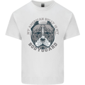 My American Bully is My Bodyguard Dog Kids T-Shirt Childrens White
