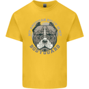 My American Bully is My Bodyguard Dog Kids T-Shirt Childrens Yellow