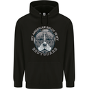 My American Bully is My Bodyguard Dog Mens 80% Cotton Hoodie Black