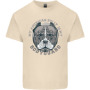 My American Bully is My Bodyguard Dog Mens Cotton T-Shirt Tee Top Natural
