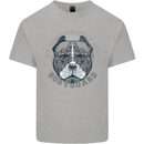 My American Bully is My Bodyguard Dog Mens Cotton T-Shirt Tee Top Sports Grey