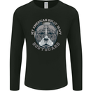 My American Bully is My Bodyguard Dog Mens Long Sleeve T-Shirt Black