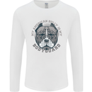 My American Bully is My Bodyguard Dog Mens Long Sleeve T-Shirt White