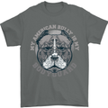 My American Bully is My Bodyguard Dog Mens T-Shirt 100% Cotton Charcoal