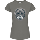 My American Bully is My Bodyguard Dog Womens Petite Cut T-Shirt Charcoal