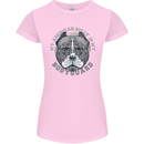 My American Bully is My Bodyguard Dog Womens Petite Cut T-Shirt Light Pink