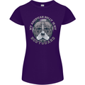 My American Bully is My Bodyguard Dog Womens Petite Cut T-Shirt Purple
