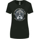 My American Bully is My Bodyguard Dog Womens Wider Cut T-Shirt Black