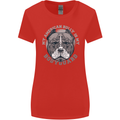 My American Bully is My Bodyguard Dog Womens Wider Cut T-Shirt Red