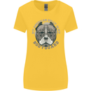My American Bully is My Bodyguard Dog Womens Wider Cut T-Shirt Yellow