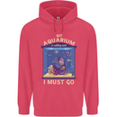 My Aquarium is Calling Tropical Fish Tank Childrens Kids Hoodie Heliconia