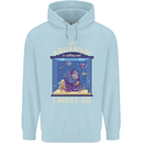 My Aquarium is Calling Tropical Fish Tank Childrens Kids Hoodie Light Blue