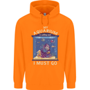 My Aquarium is Calling Tropical Fish Tank Childrens Kids Hoodie Orange