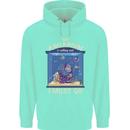 My Aquarium is Calling Tropical Fish Tank Childrens Kids Hoodie Peppermint